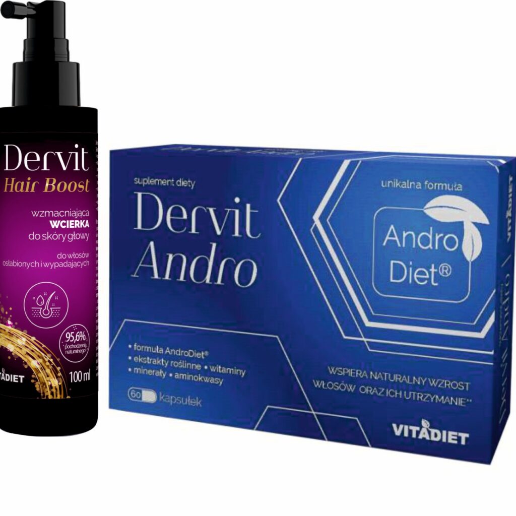 dervit andro dervit hair boost zestaw